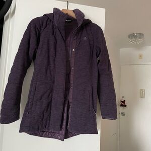 The North Face Insulated Parka Fleece Hooded Sz S/P